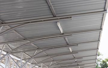 installing Goodshaw Chapel metal roofing